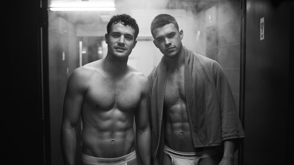 gay sauna kink fetish