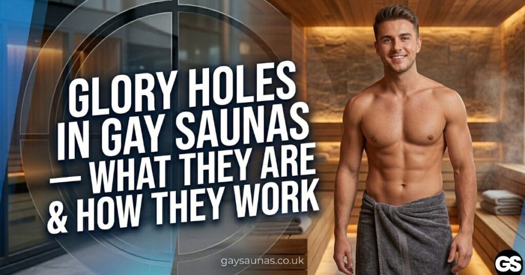 Glory Holes in Gay Saunas — What They Are & How They Work